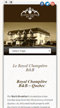 Mobile Screenshot of leroyalchampetre.com